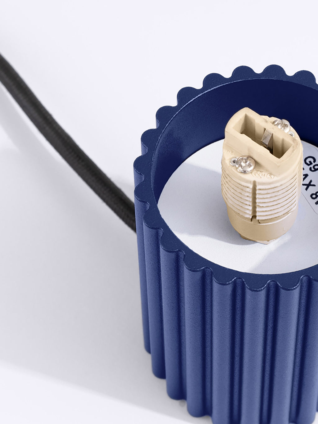 Petite lampe à poser Draco - Bleu jeans