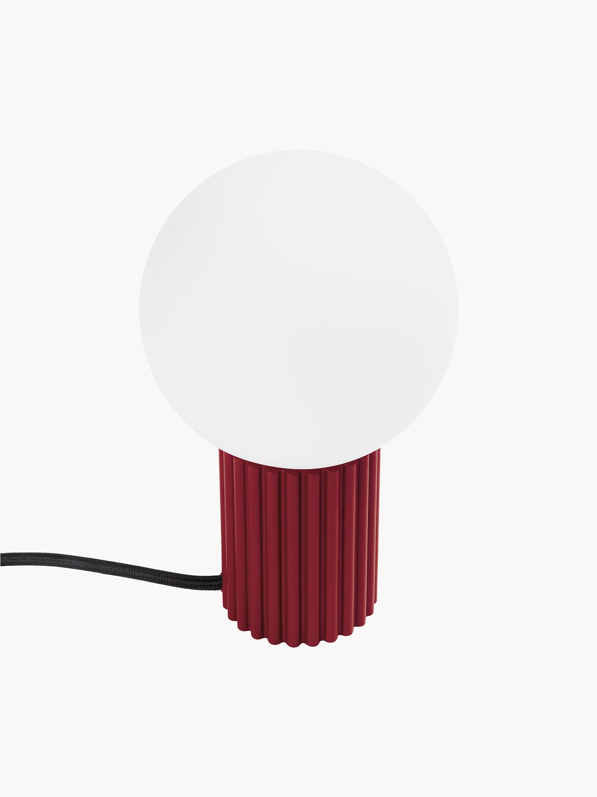 Petite lampe à poser Draco - Lie de vin
