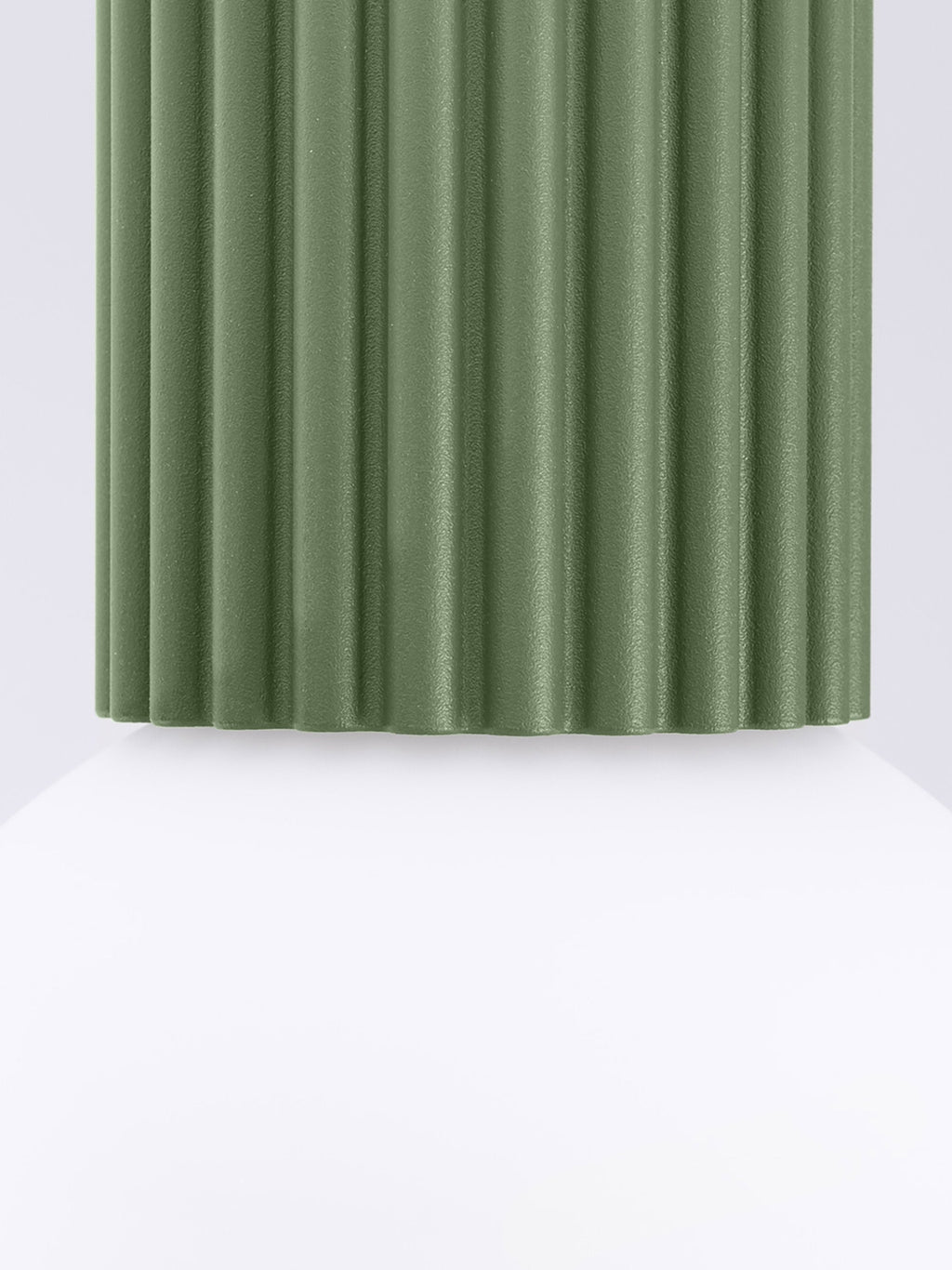 Petit spot plafond Draco - Vert olive
