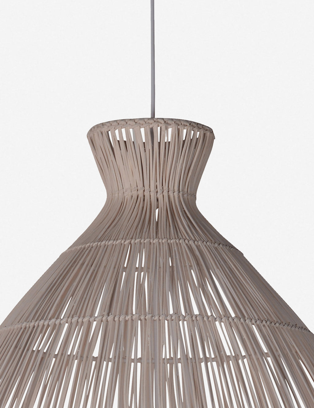 Suspension design Ray en peint rotin - Peint rotin