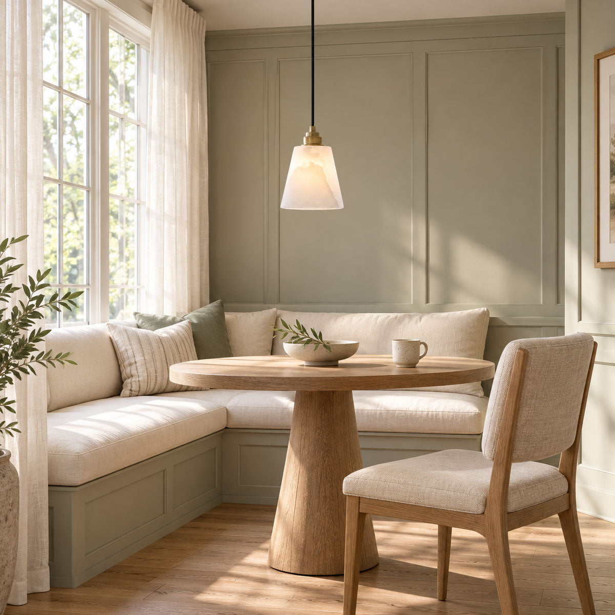 Droplet Alabaster Pendant Lamp