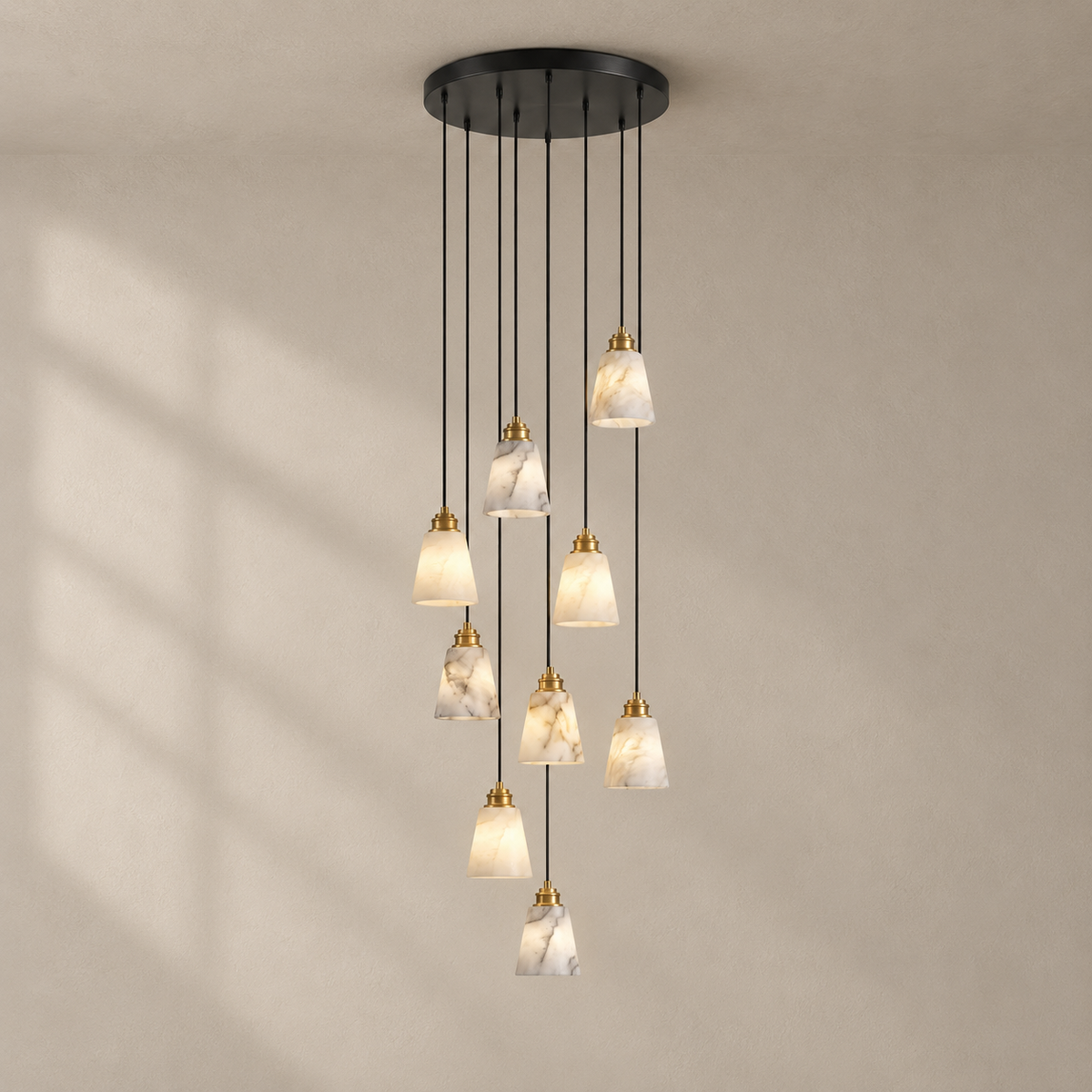 Droplet Alabaster Pendant Lamp