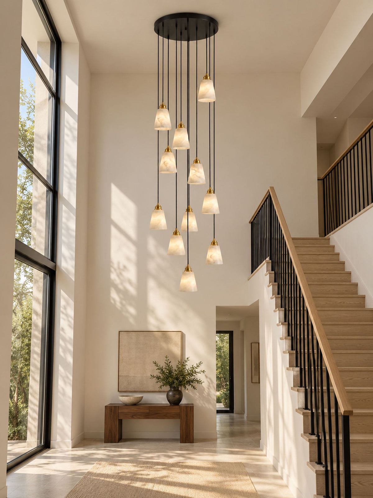 Droplet Alabaster Pendant Lamp