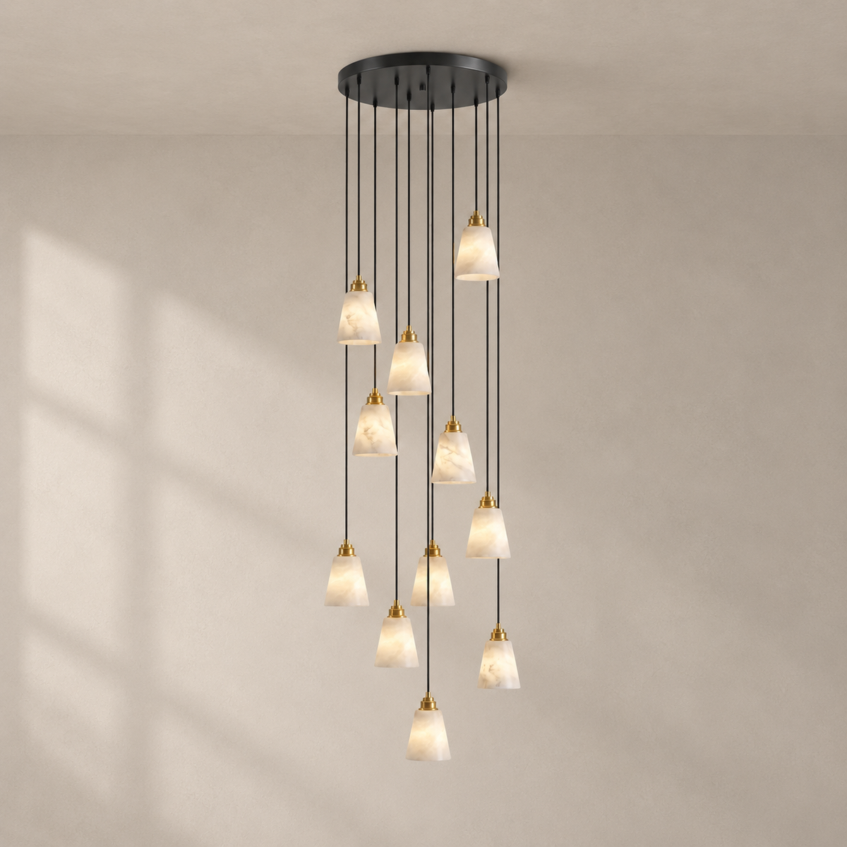 Droplet Alabaster Pendant Lamp