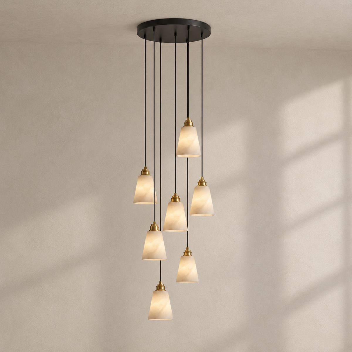 Droplet Alabaster Pendant Lamp