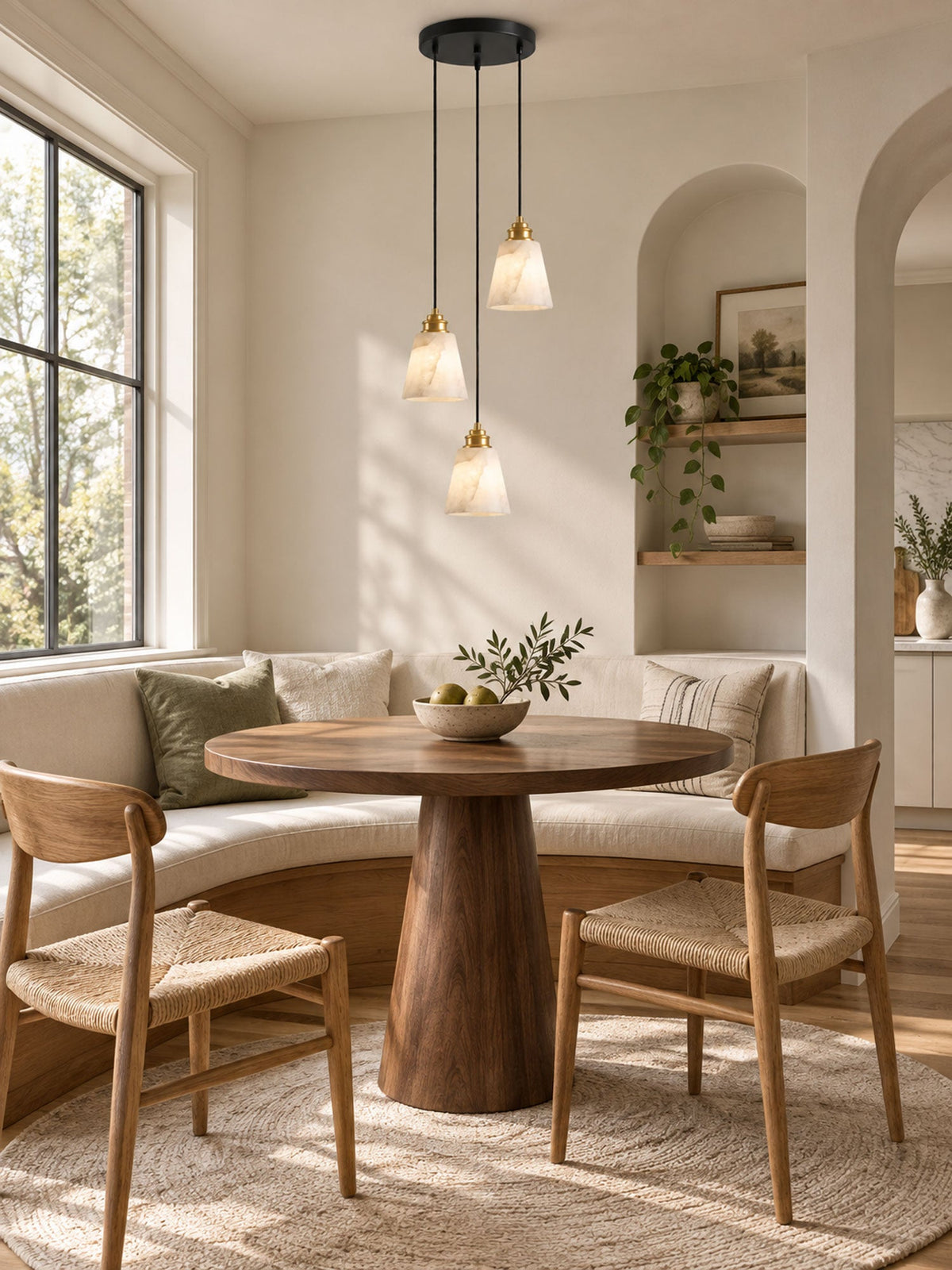 Droplet Alabaster Pendant Lamp