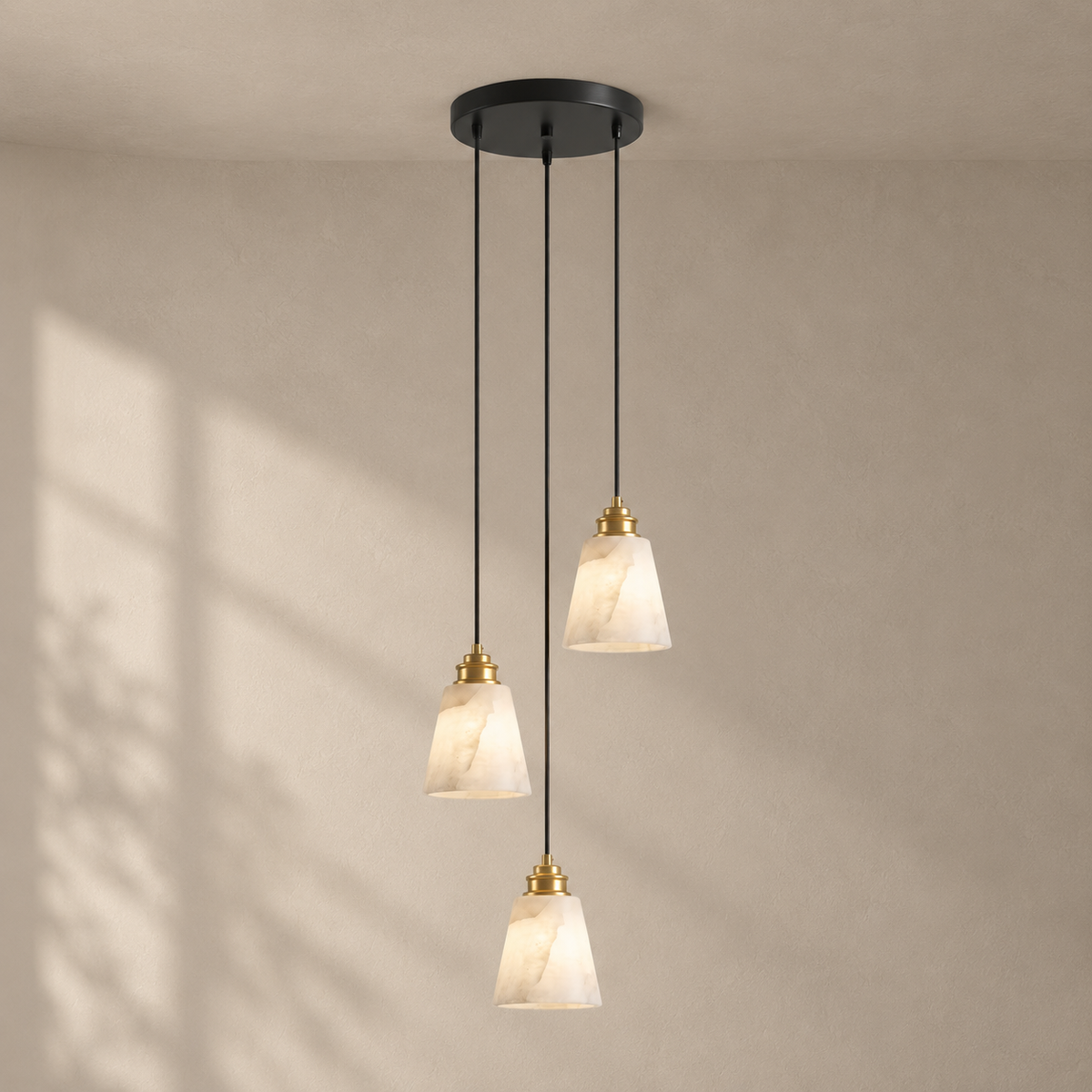 Droplet Alabaster Pendant Lamp