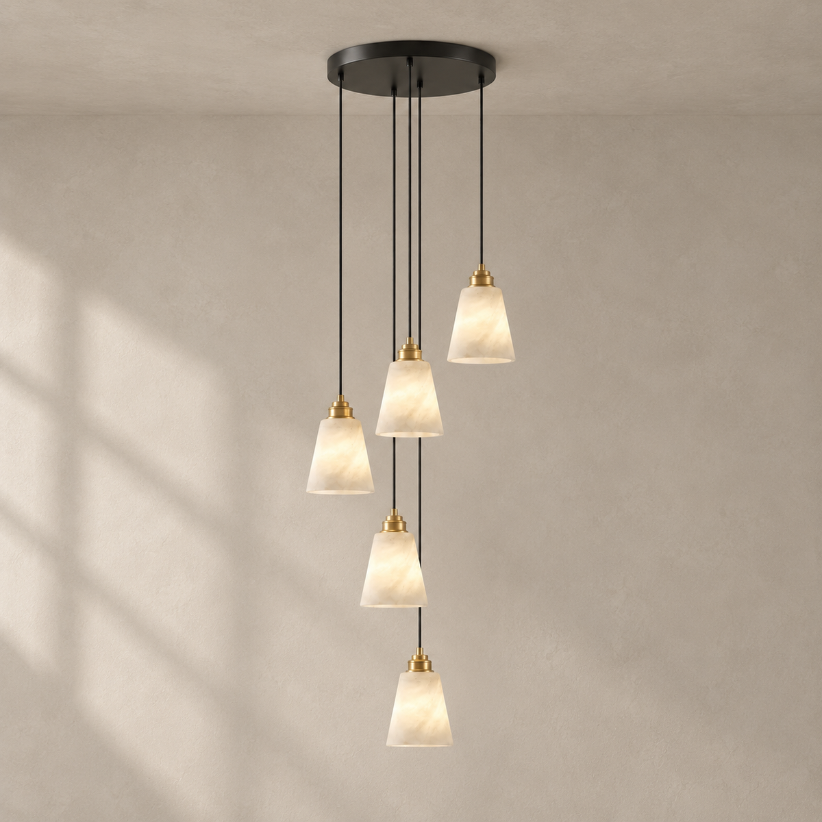Droplet Alabaster Pendant Lamp