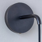 Applique murale moderne Ras en Albâtre Noir
