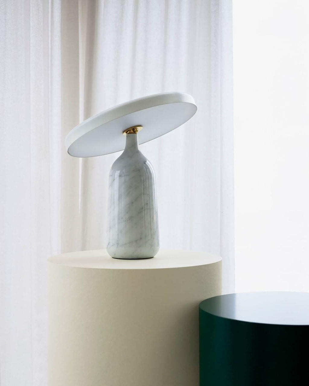 Lampe à poser moderne Dane en Métal Noir