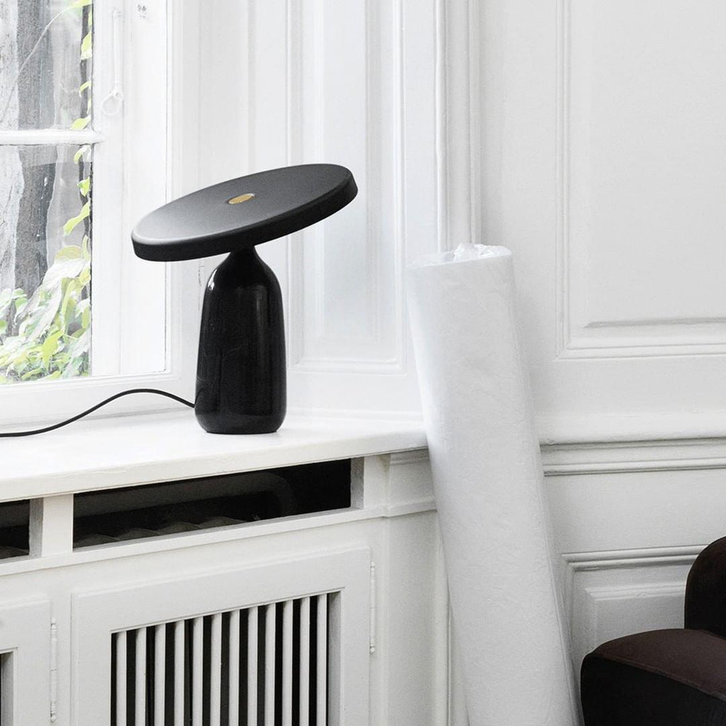 Lampe à poser moderne Dane en Métal Blanc