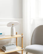 Lampe à poser moderne Dane en Métal Gris