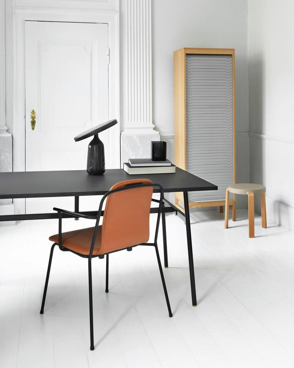 Lampe à poser moderne Dane en Métal Noir