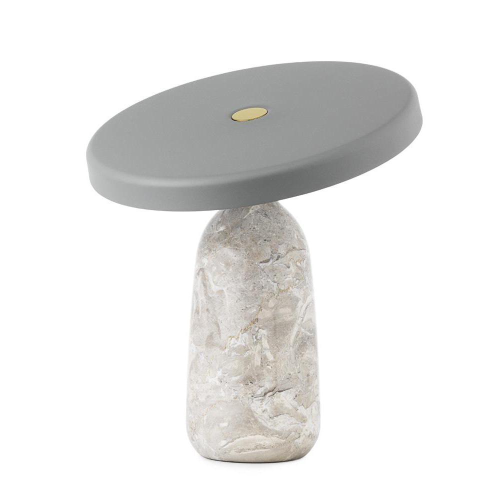 Lampe à poser moderne Dane en Métal Gris