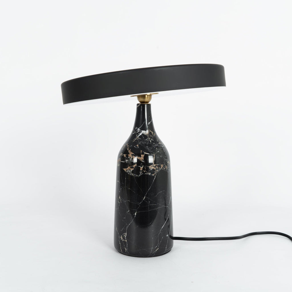 Lampe à poser moderne Dane en Métal Blanc