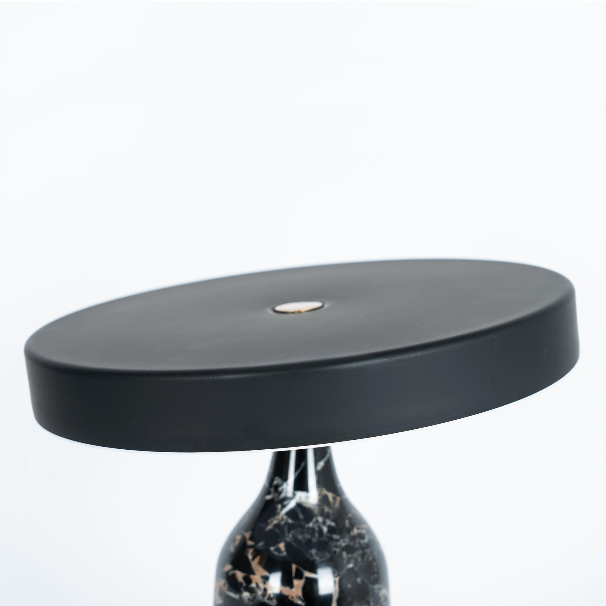 Lampe à poser moderne Dane en Métal Noir