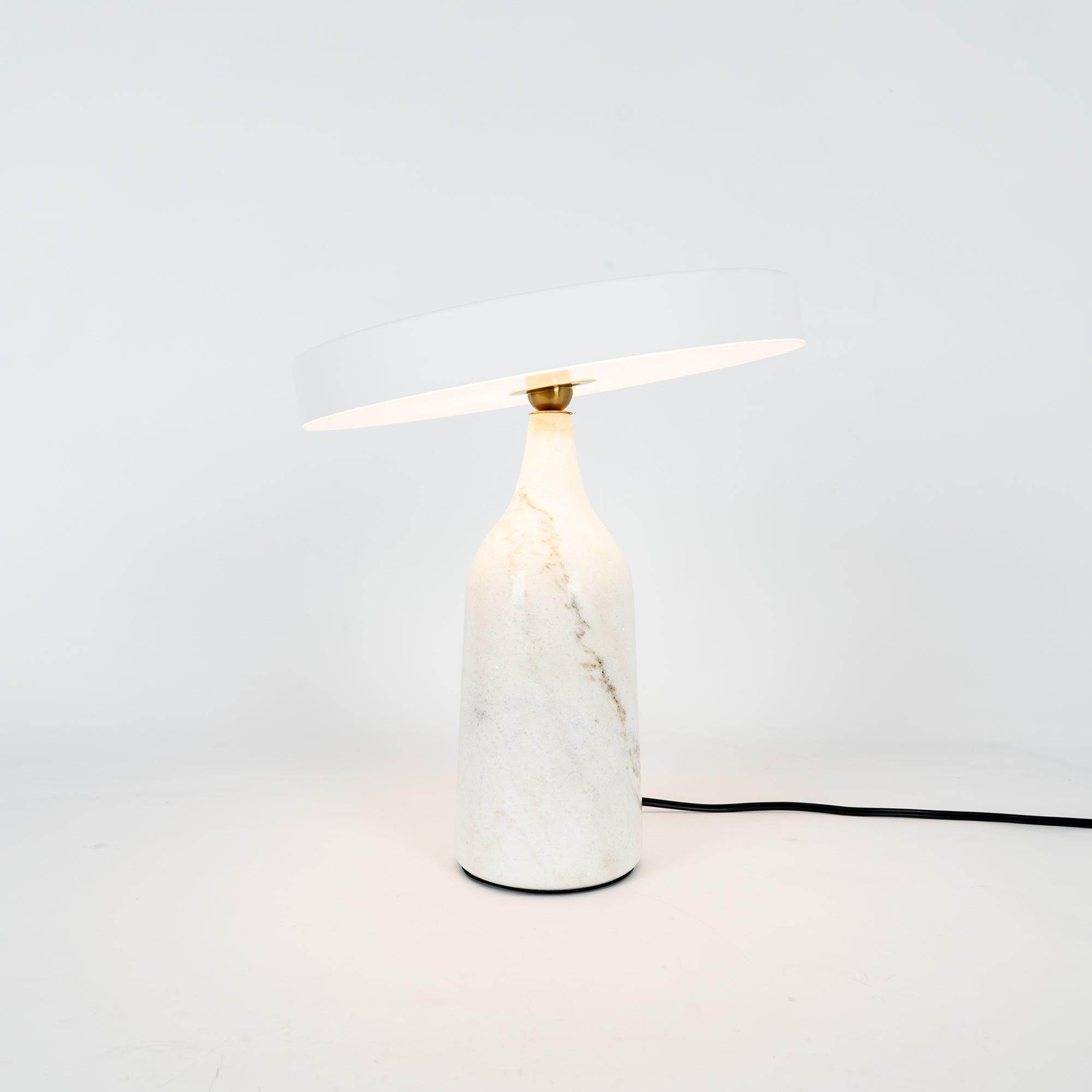 Lampe à poser moderne Dane en Métal Gris