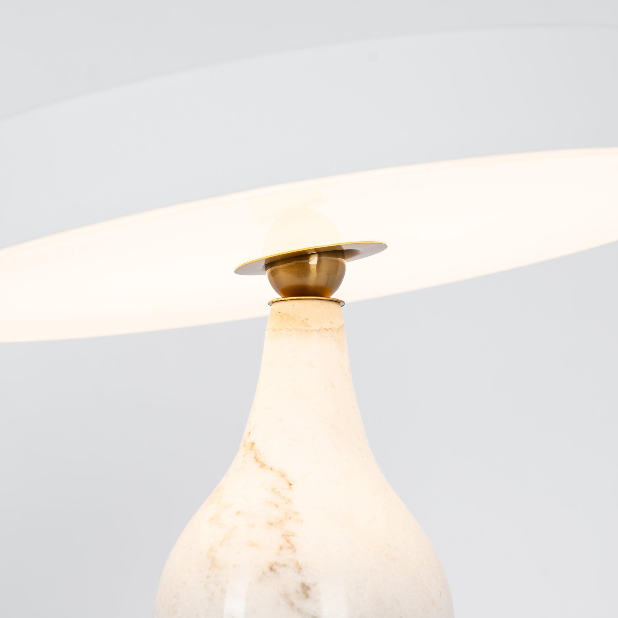 Lampe à poser moderne Dane en Métal Gris