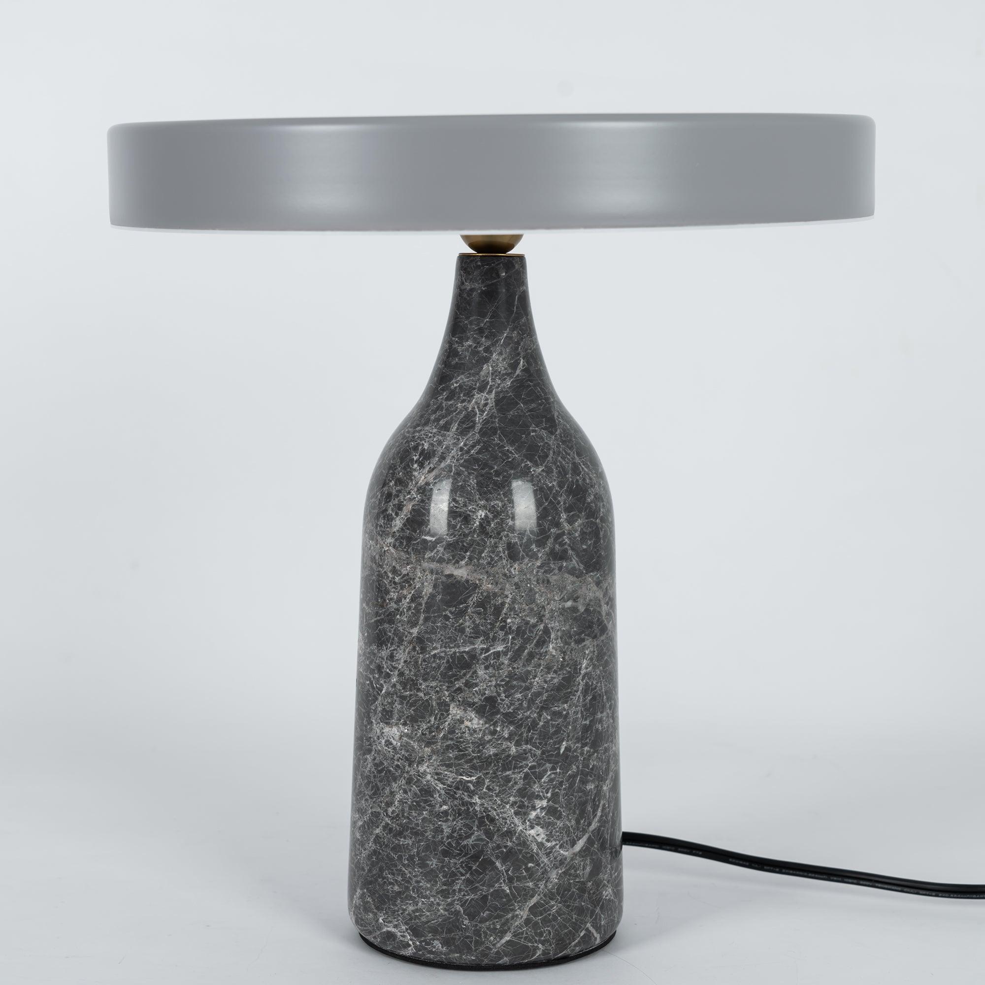 Lampe à poser moderne Dane en Métal Blanc