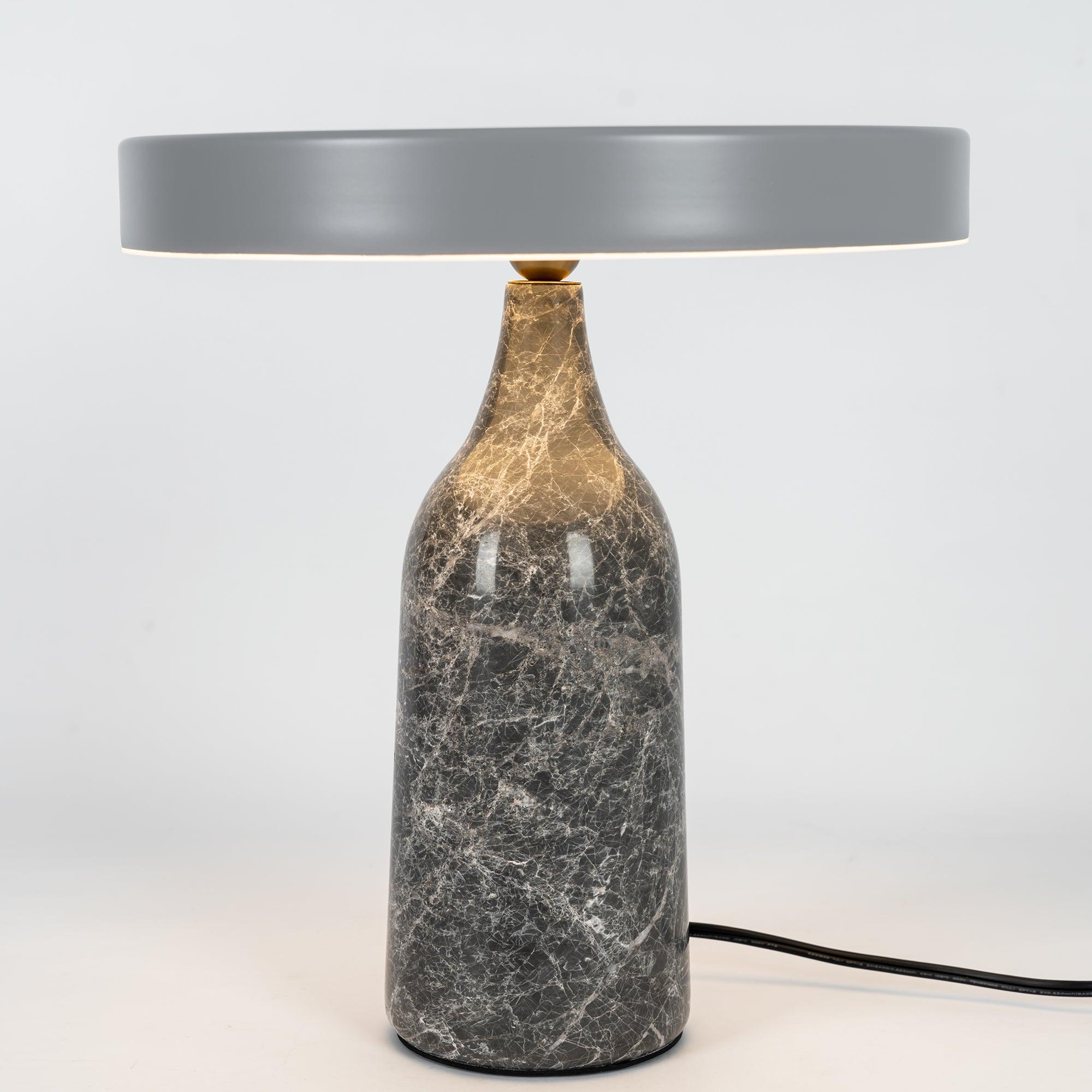 Lampe à poser moderne Dane en Métal Blanc