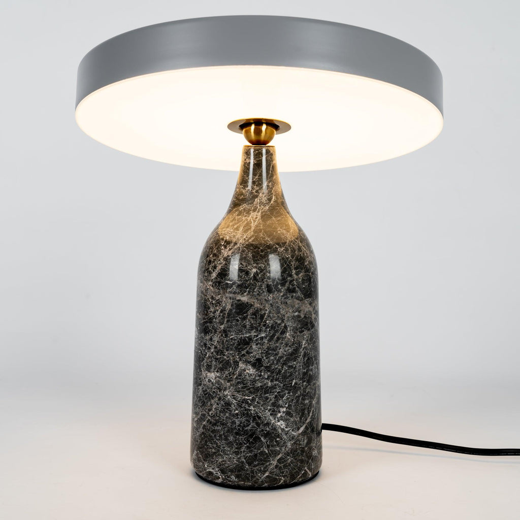 Lampe à poser moderne Dane en Métal Blanc