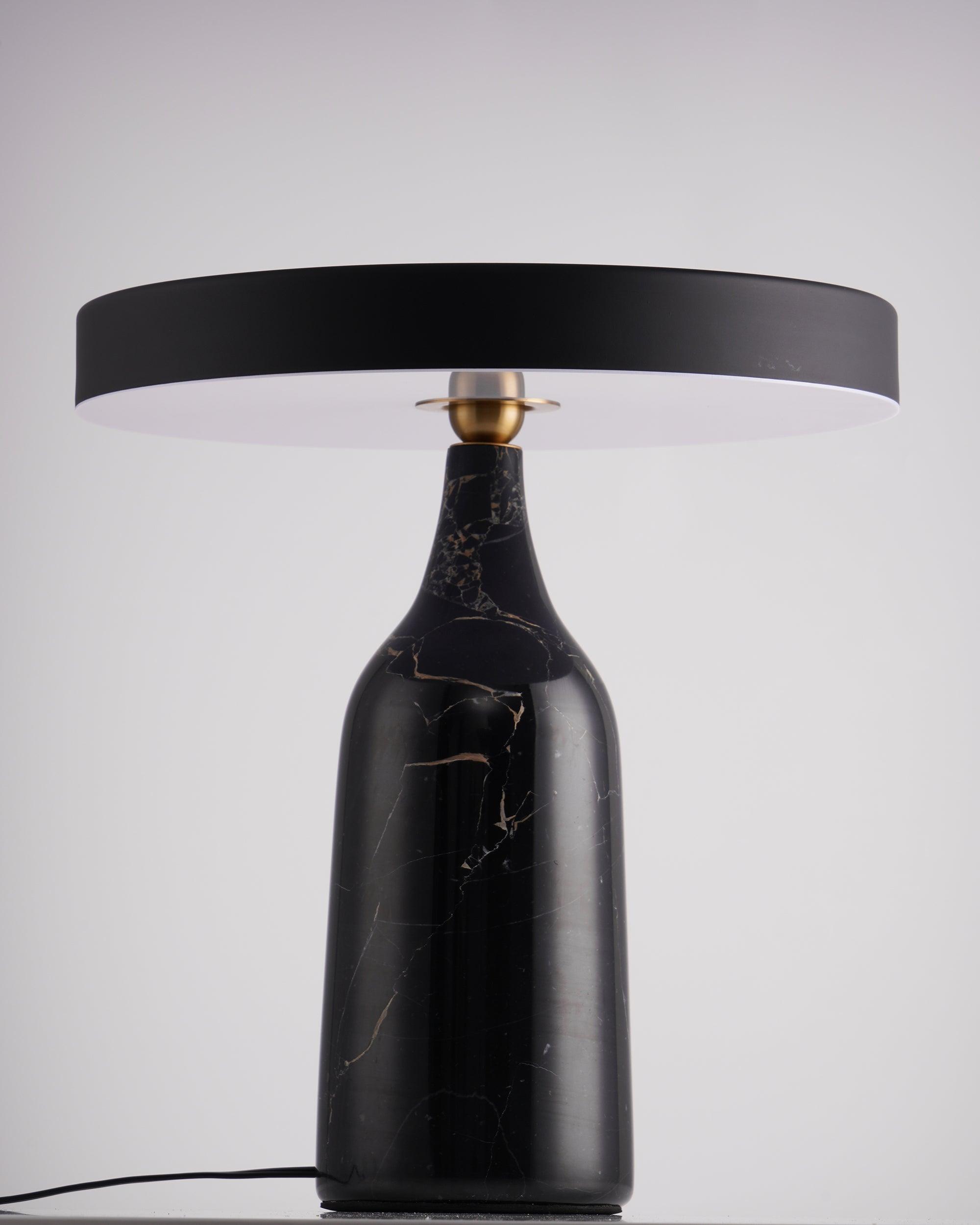 Lampe à poser moderne Dane en Métal Noir