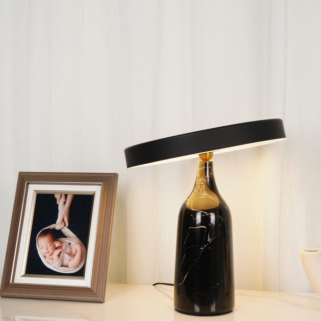Lampe à poser moderne Dane en Métal Blanc