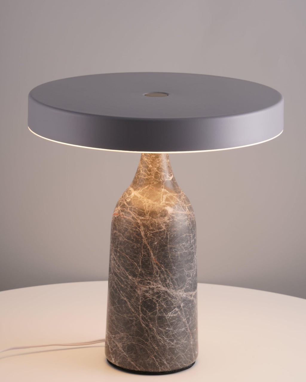Lampe à poser moderne Dane en Métal Blanc