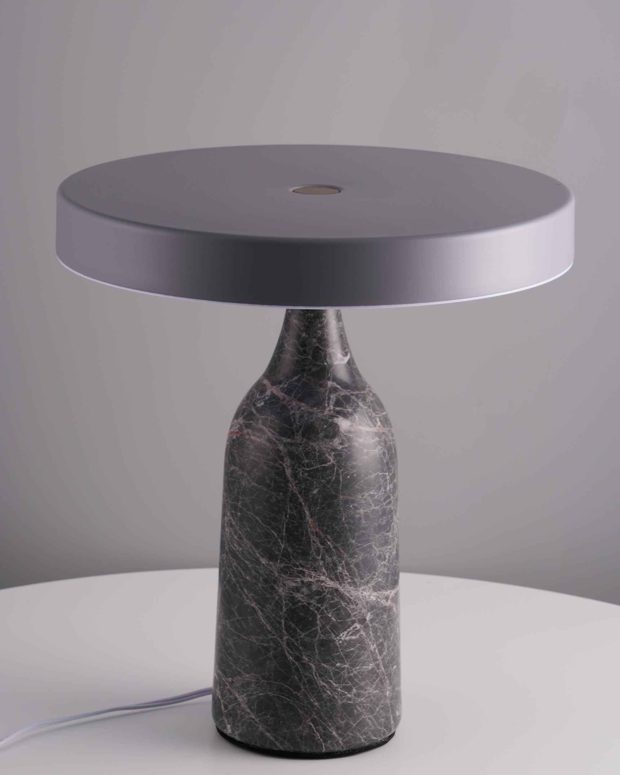 Lampe à poser moderne Dane en Métal Blanc