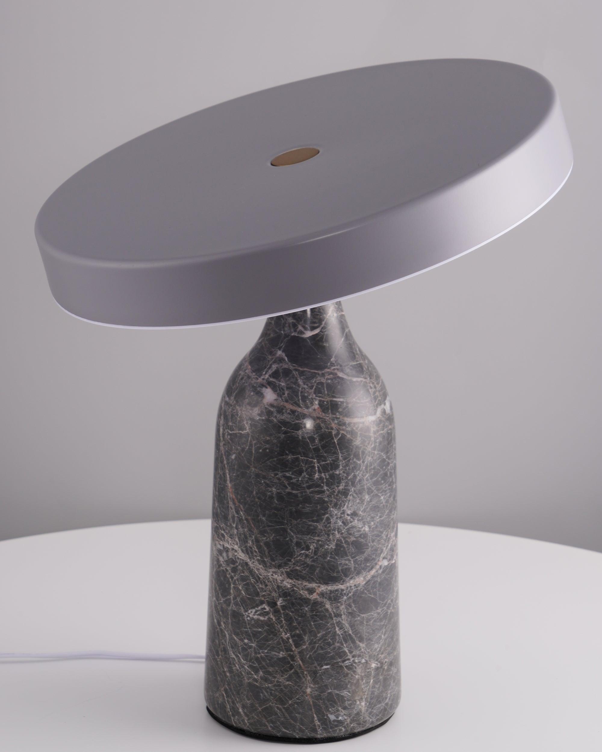 Lampe à poser moderne Dane en Métal Blanc