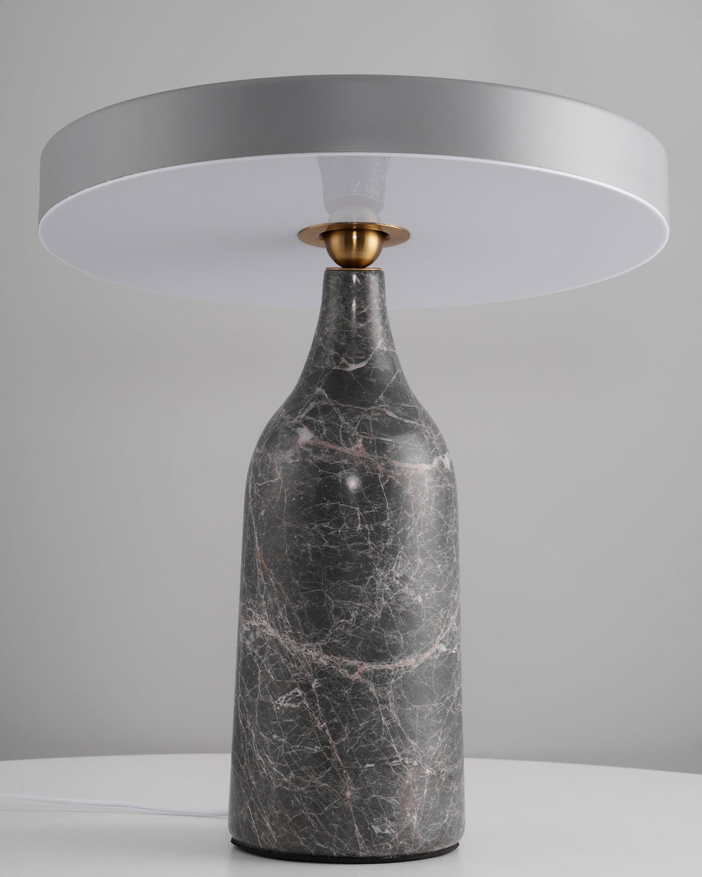 Lampe à poser moderne Dane en Métal Gris