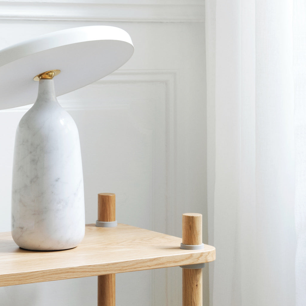 Lampe à poser moderne Dane en Métal Noir