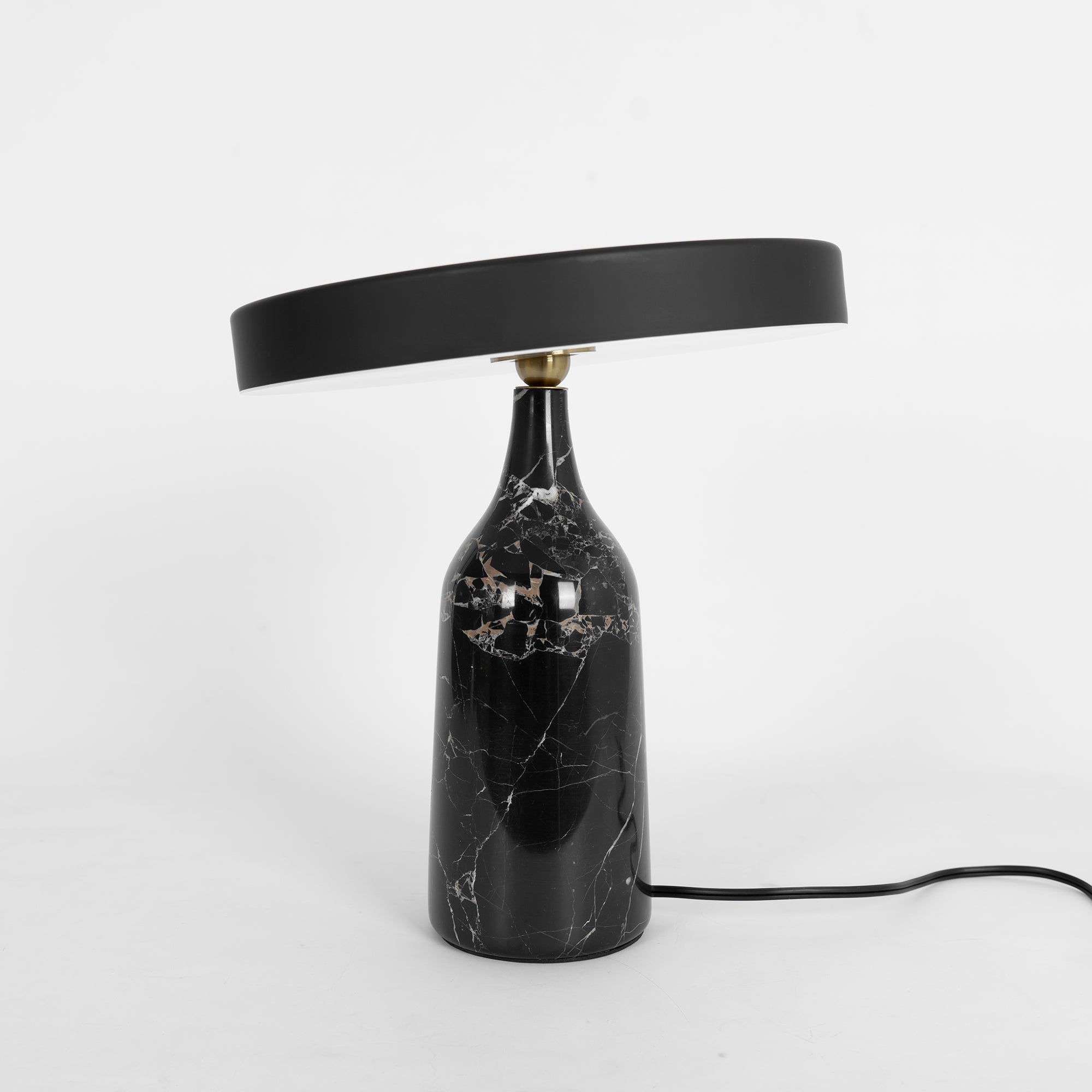 Lampe à poser moderne Dane en Métal Noir