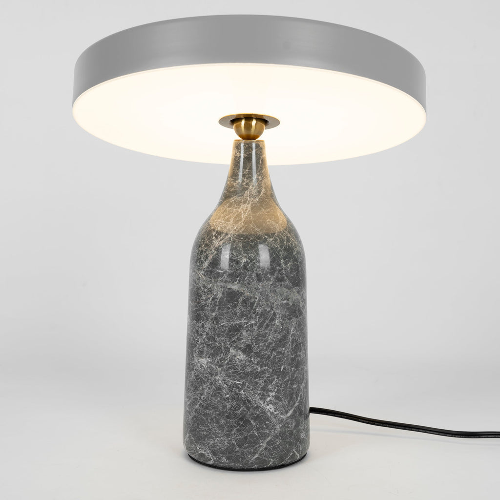 Lampe à poser moderne Dane en Métal Gris