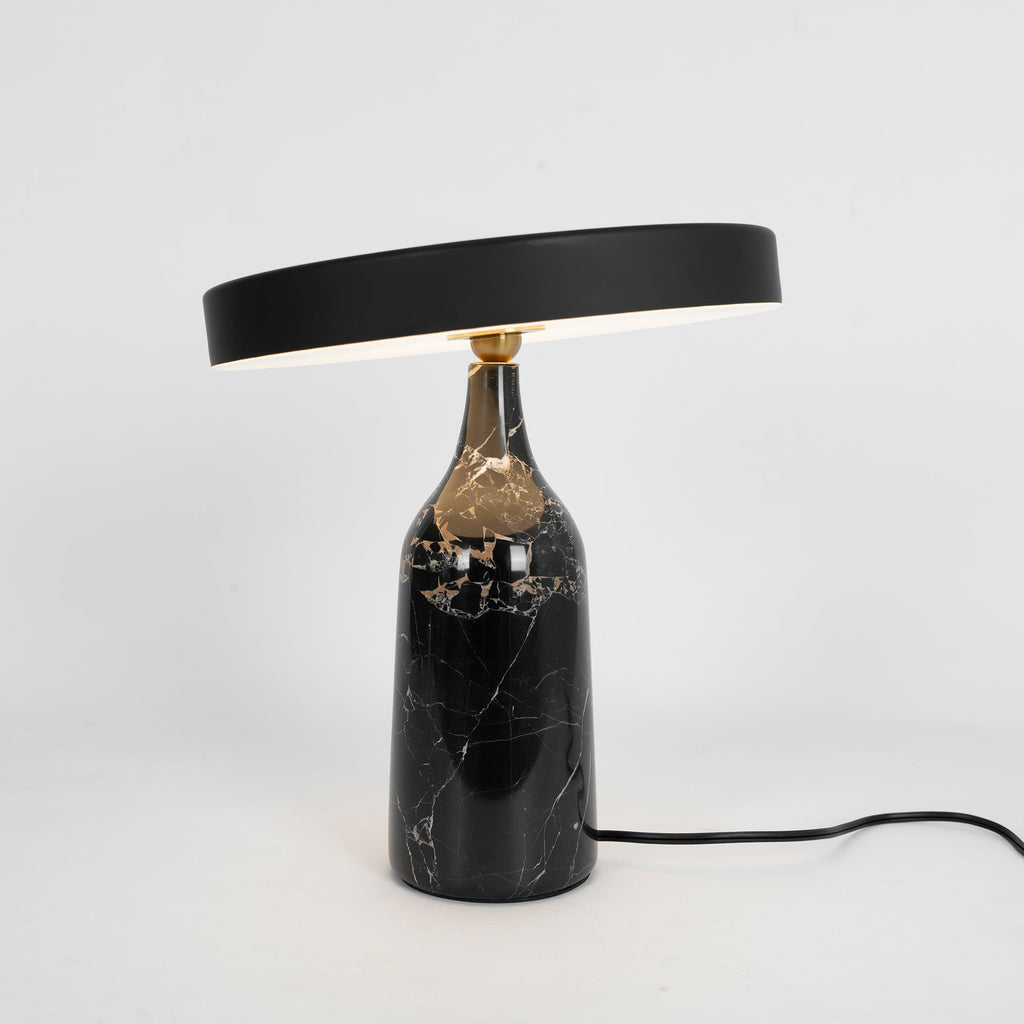 Lampe à poser moderne Dane en Métal Gris