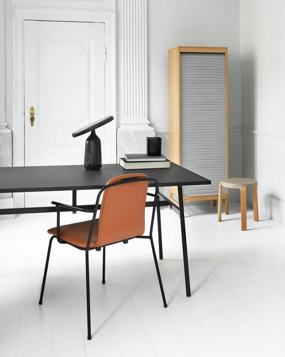 Lampe à poser moderne Dane en Métal Noir