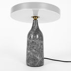 Lampe à poser moderne Dane en Métal Blanc