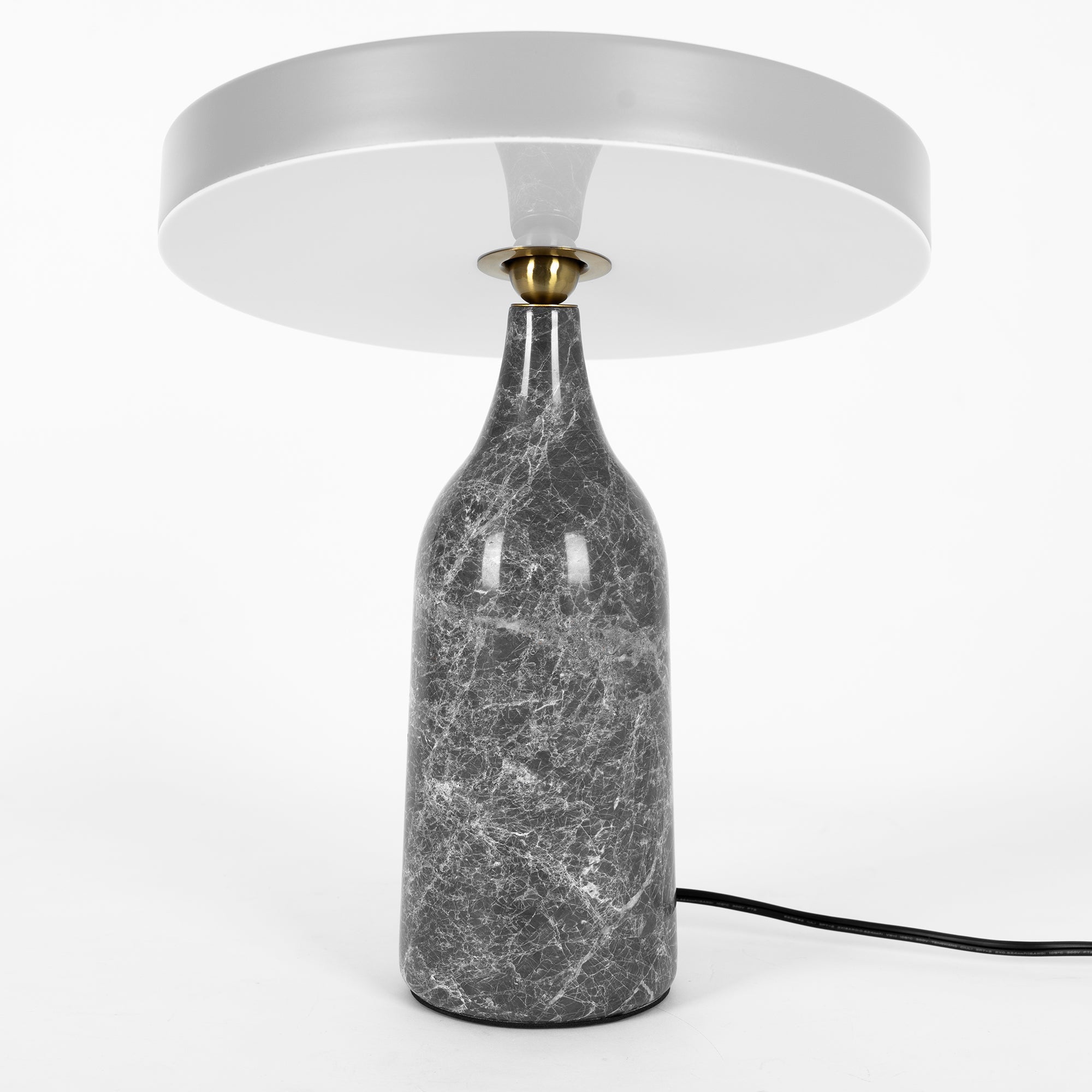 Lampe à poser moderne Dane en Métal Blanc