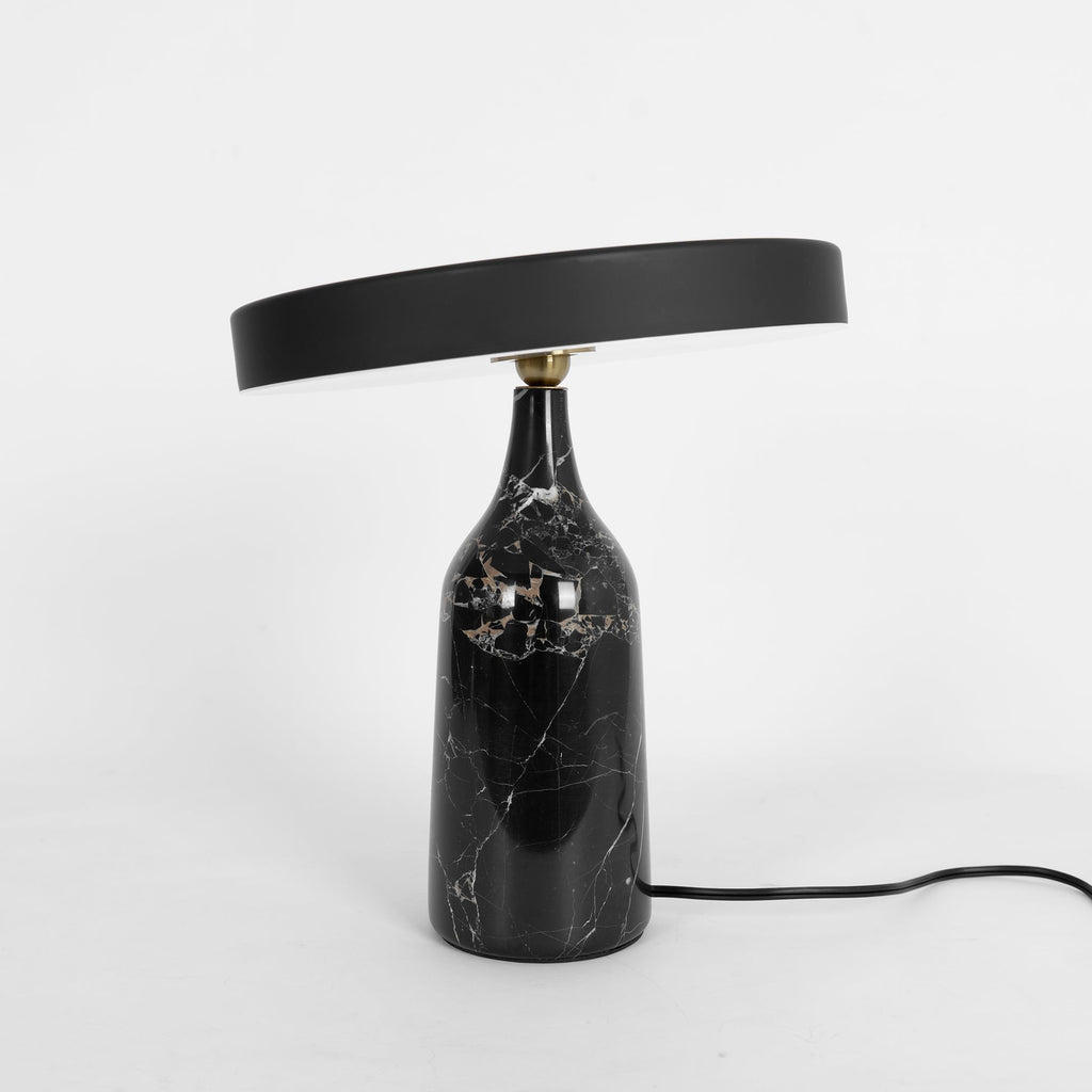 Lampe à poser moderne Dane en Métal Blanc