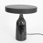 Lampe à poser moderne Dane en Métal Blanc