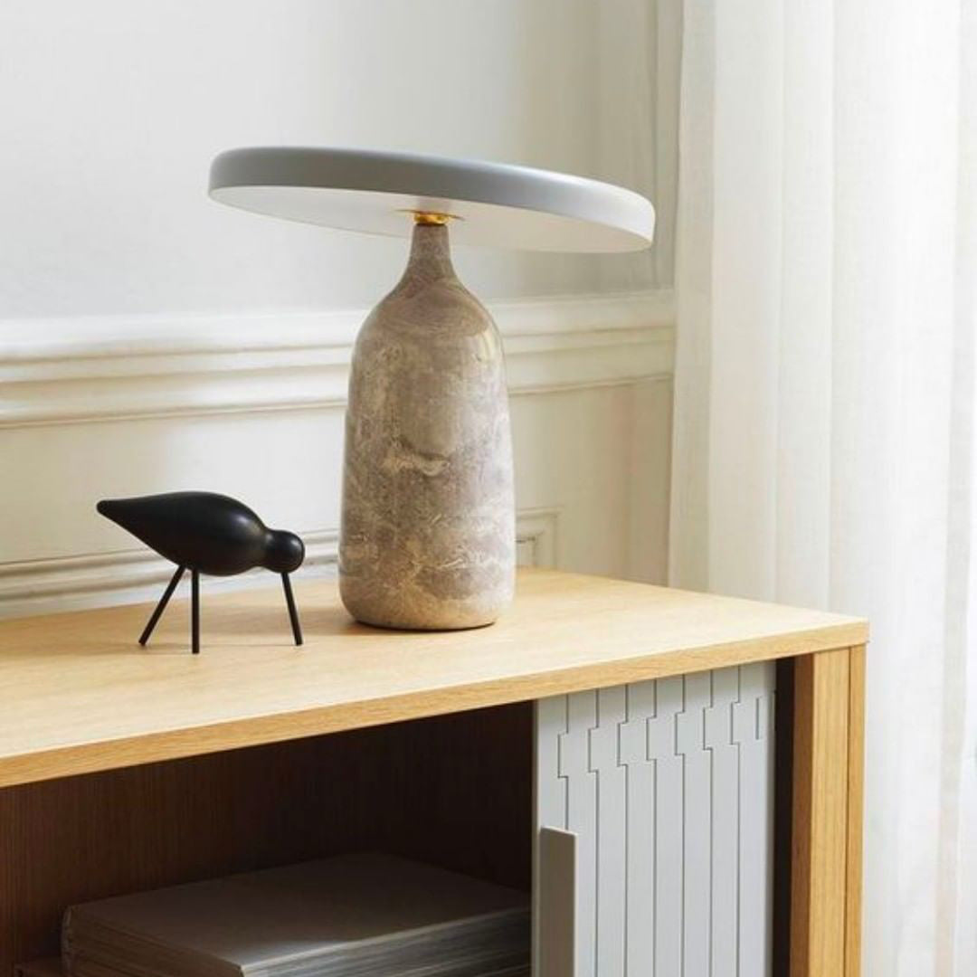 Lampe à poser moderne Dane en Métal Noir