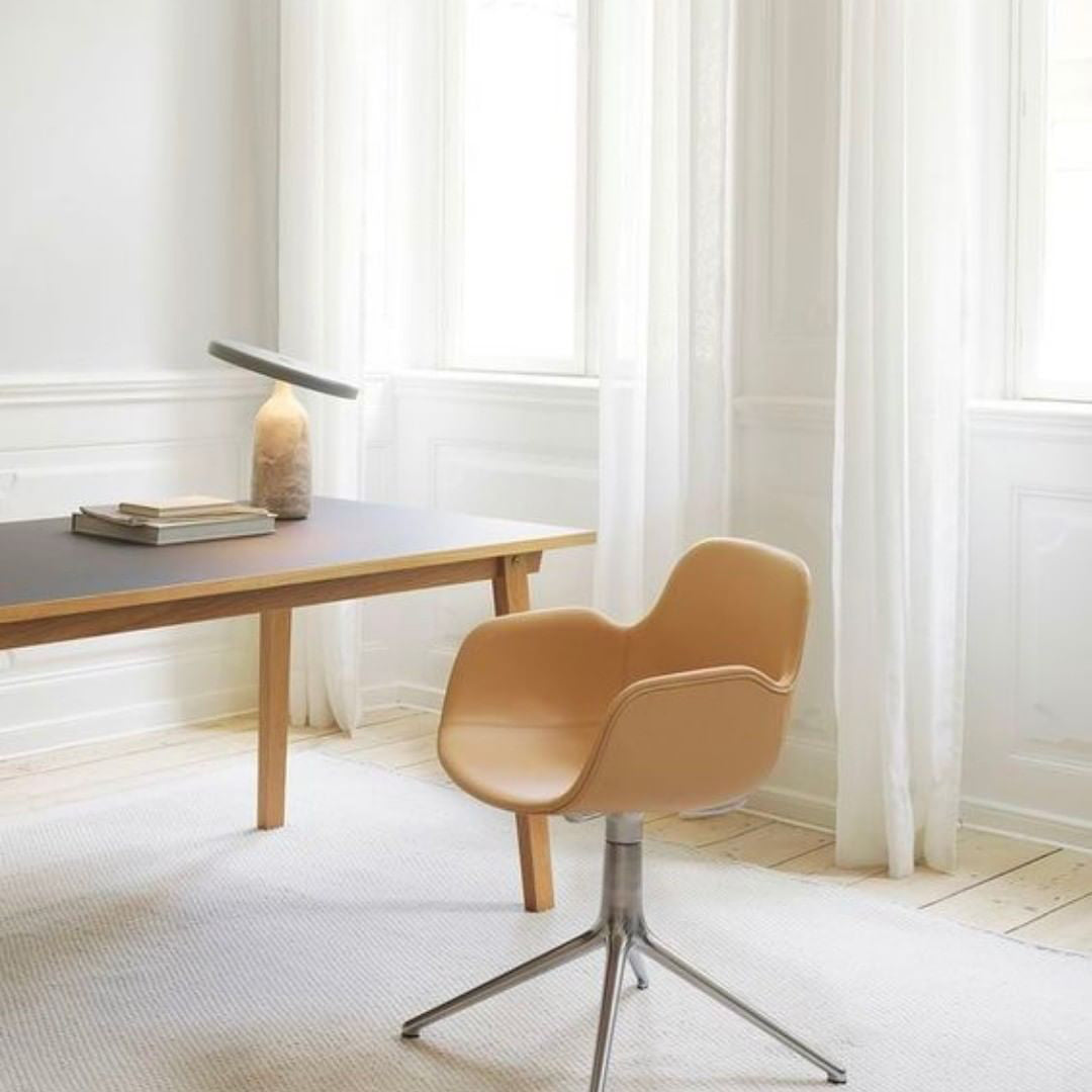 Lampe à poser moderne Dane en Métal Blanc