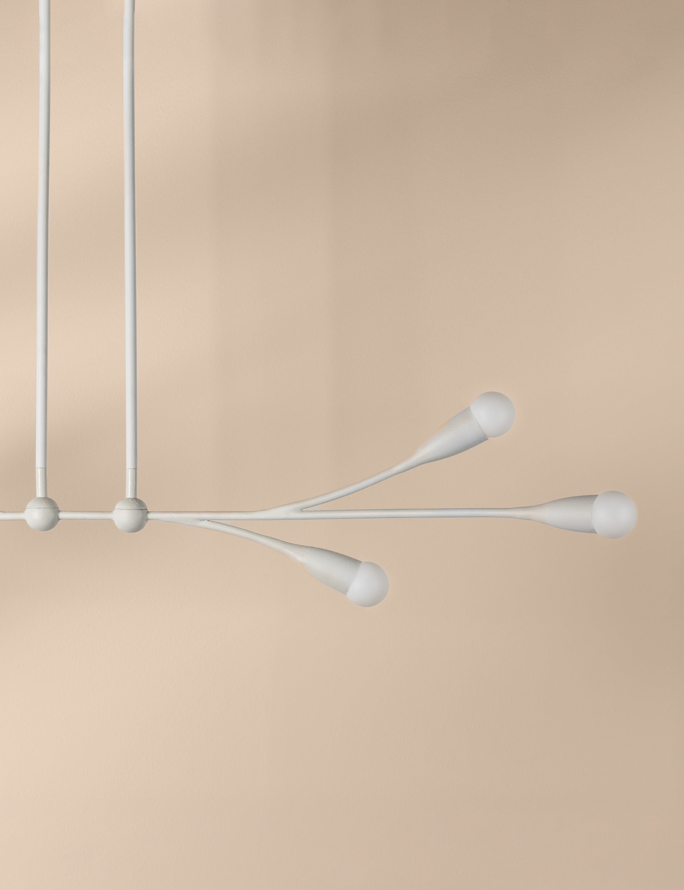 Lustre moderne Bror en blanc - Blanc
