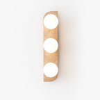 Applique murale moderne Teal en Travertin jaune et blanc