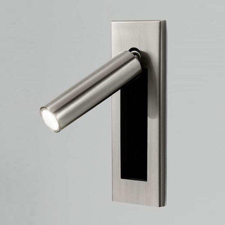 Applique murale moderne Norte en Alliage d'aluminium, Métal Nickel
