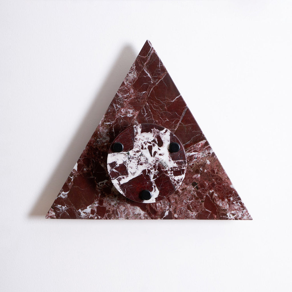 Applique murale moderne Kall en Marbre Rouge