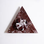 Applique murale moderne Kall en Marbre Rouge