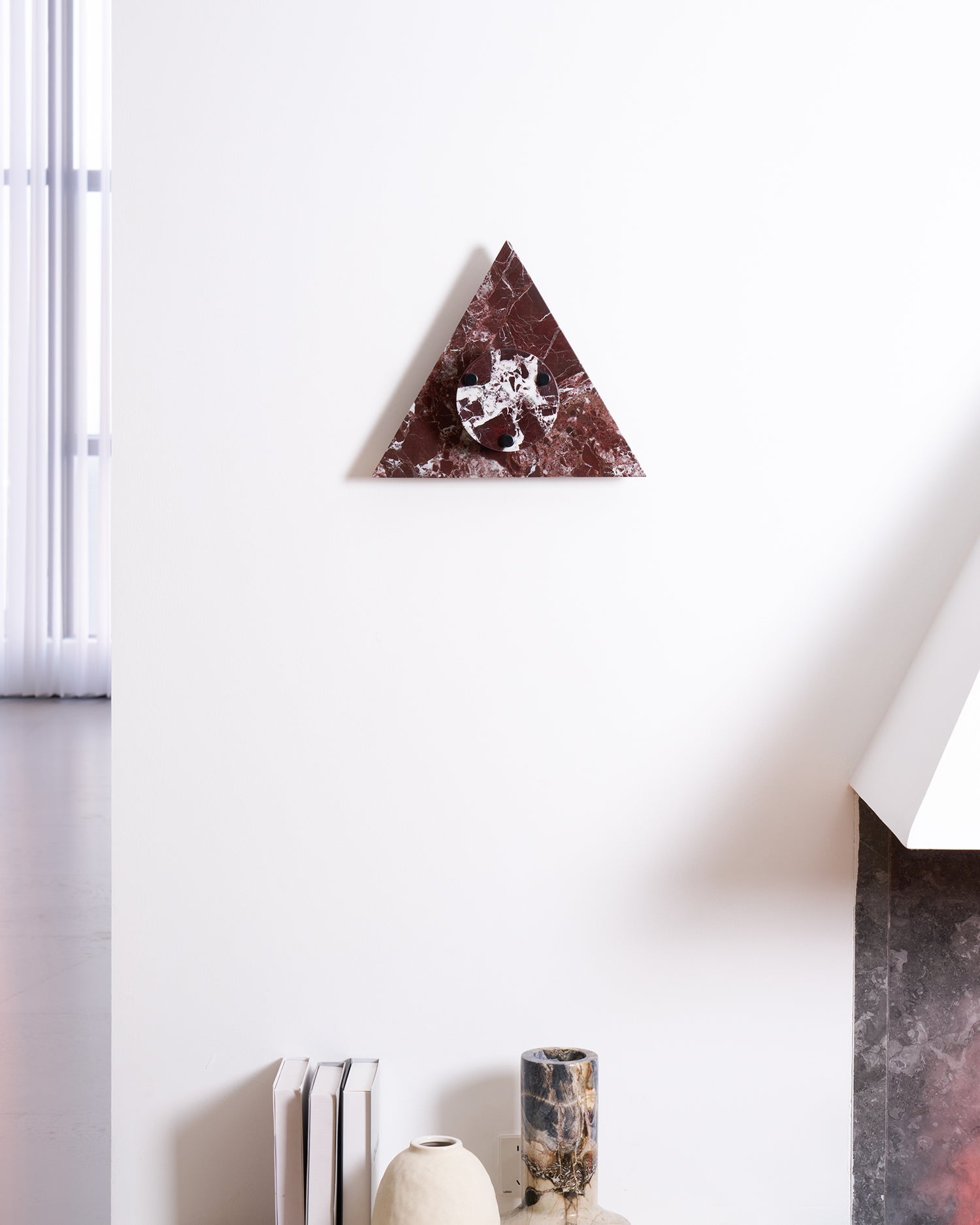 Applique murale moderne Kall en Marbre Vert