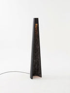 Lampadaire moderne Akseli en Noir marbre