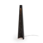 Lampadaire moderne Akseli en Noir marbre